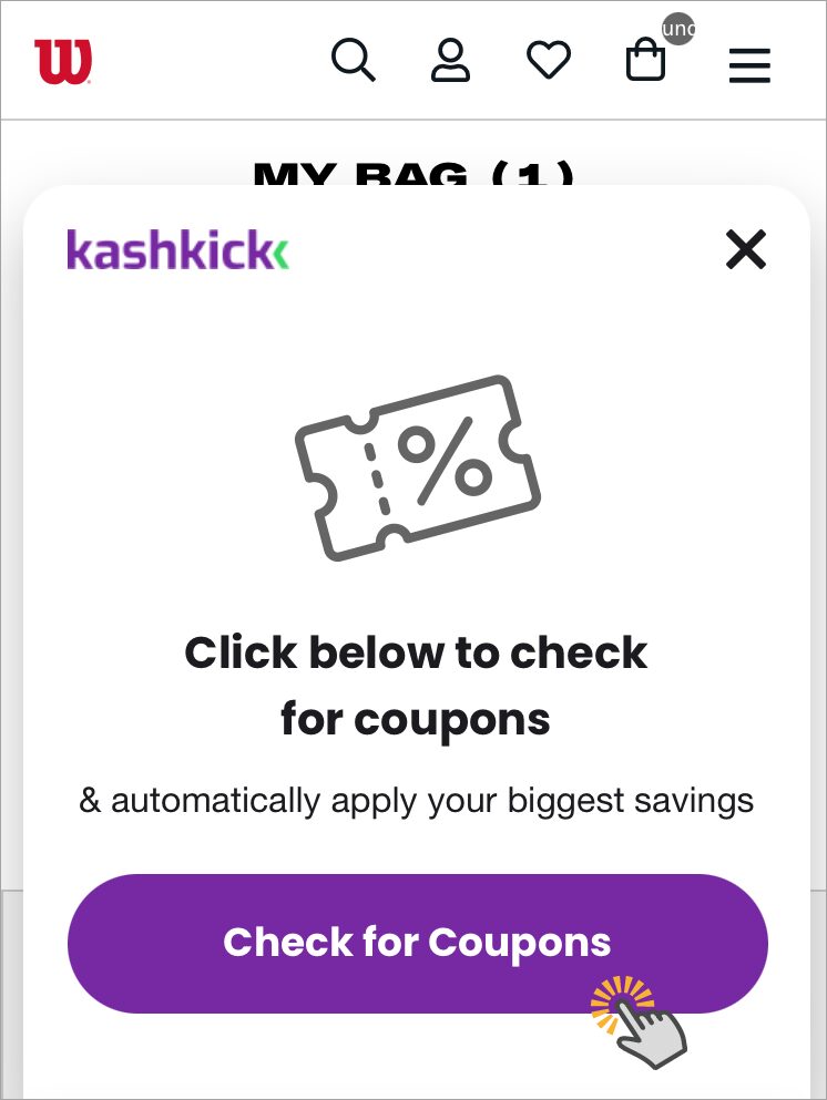 Tap Check for Coupons.